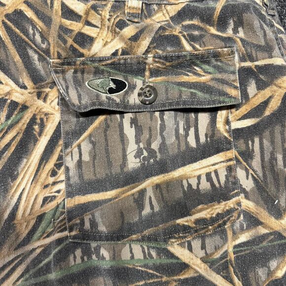 2000s Mossy Oak Camo Hunting Pants – Grass/Brush Pattern – Size XL - Picture 4 of 8